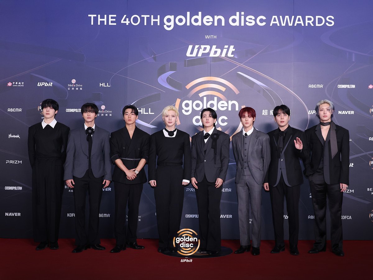 _GoldenDisc's tweet photo. The 40th Golden Disc Awards with upbit✨ RED CARPET

#ATEEZ @ATEEZofficial 

Excitement is in the air here. Let’s meet the stars shining on the red carpet.

설렘으로 가득찬 이곳, 레드카펫 위에서 빛나는 아티스트들을 만나보세요🌟

#40thGDA #골든디스크어워즈 #Goldendiscawards
#goldendiscwithupbit #goldendiscawardswithupbit