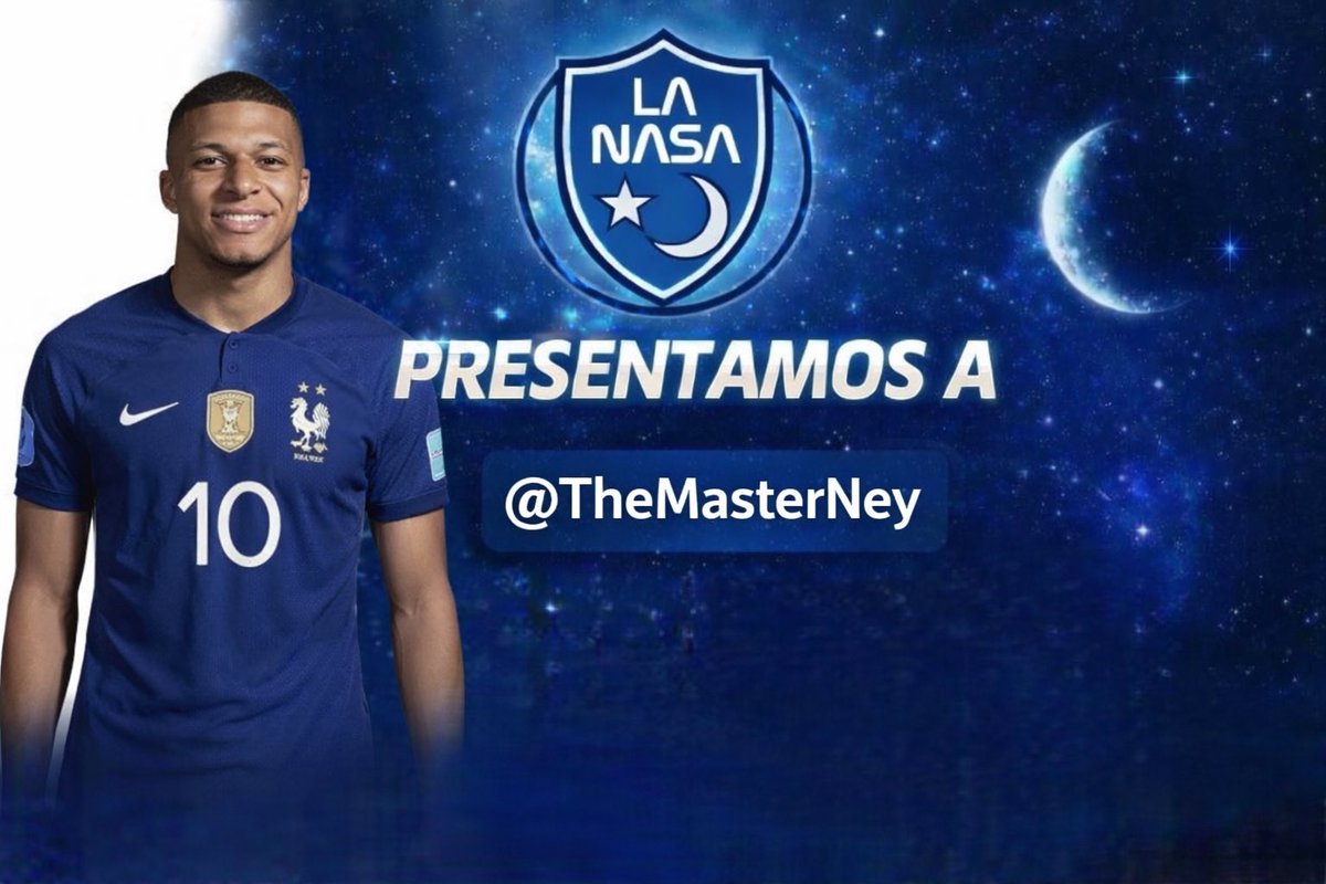 Presentamos al siguiente fichaje 

Killer del área con instinto
Define con frialdad y aprovecha cualquier ocasión. Aporta juego asociativo, crea espacios y genera oportunidades con pocos toques.
Letal, inteligente y decisivo. ⚽🔥

<a href="/TheMasterNey/">Ney</a> 

#NasaeSports