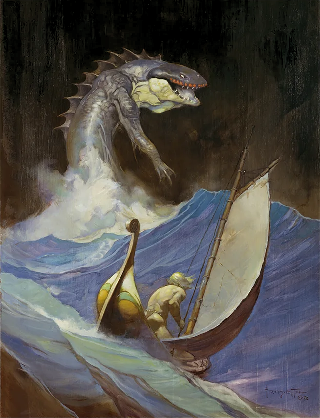 #FrazettaSaturday (I was late)