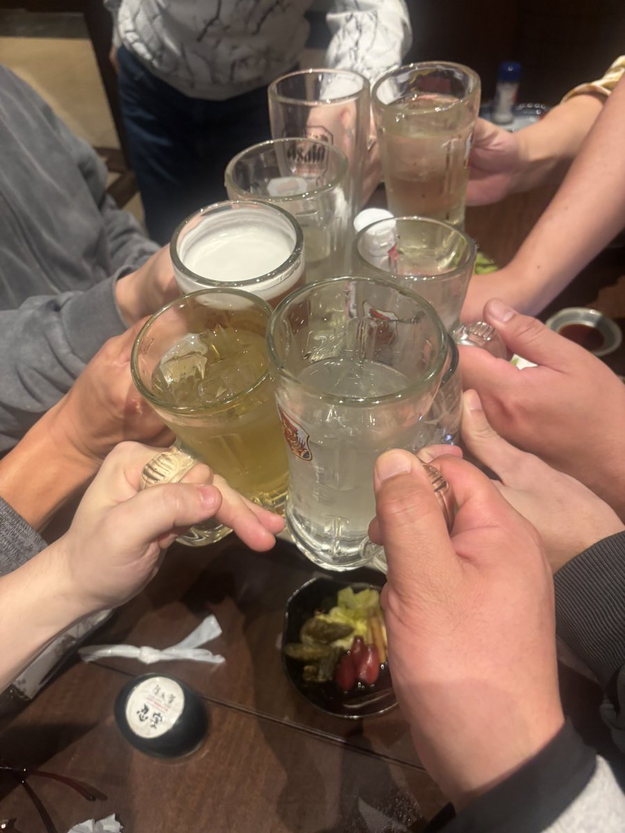 LockonLyle's tweet image. 新年会じゃ🍻🍺✨️