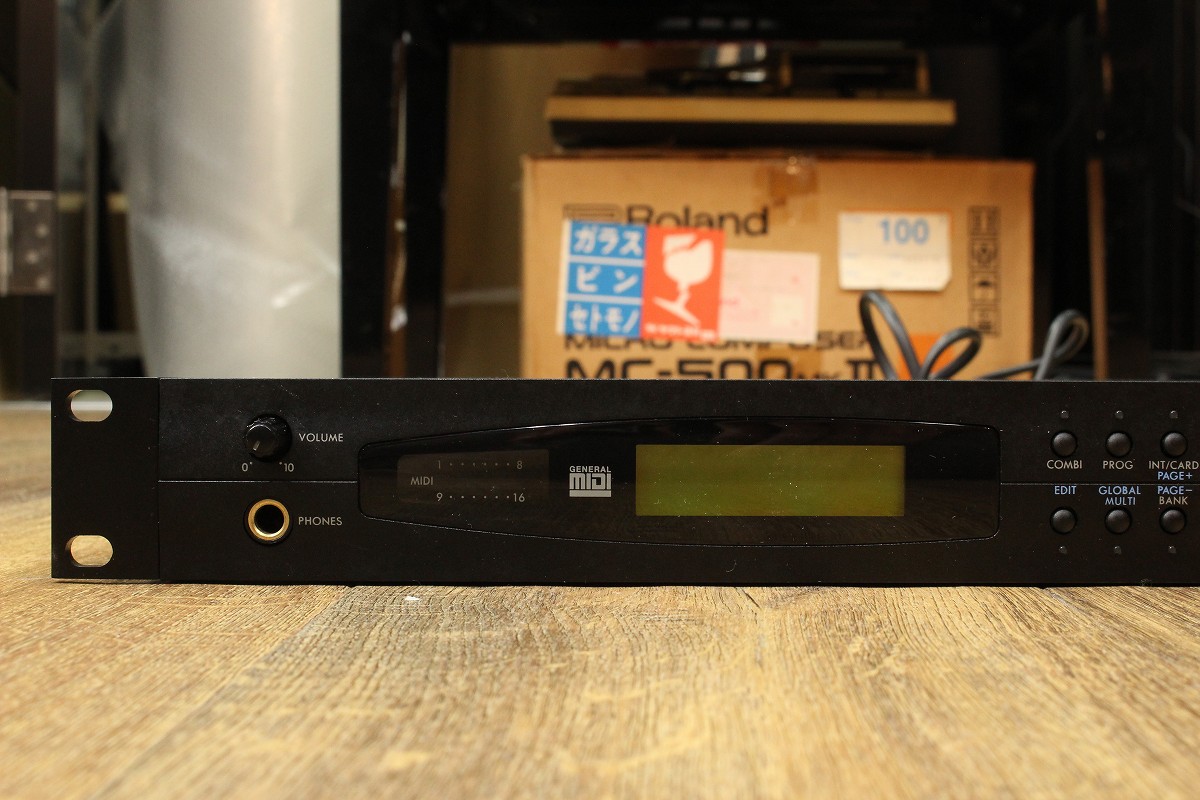 KORG 03R/Wが中古で入荷！ 1991年に発売されたKORGの名機01/Wの系統