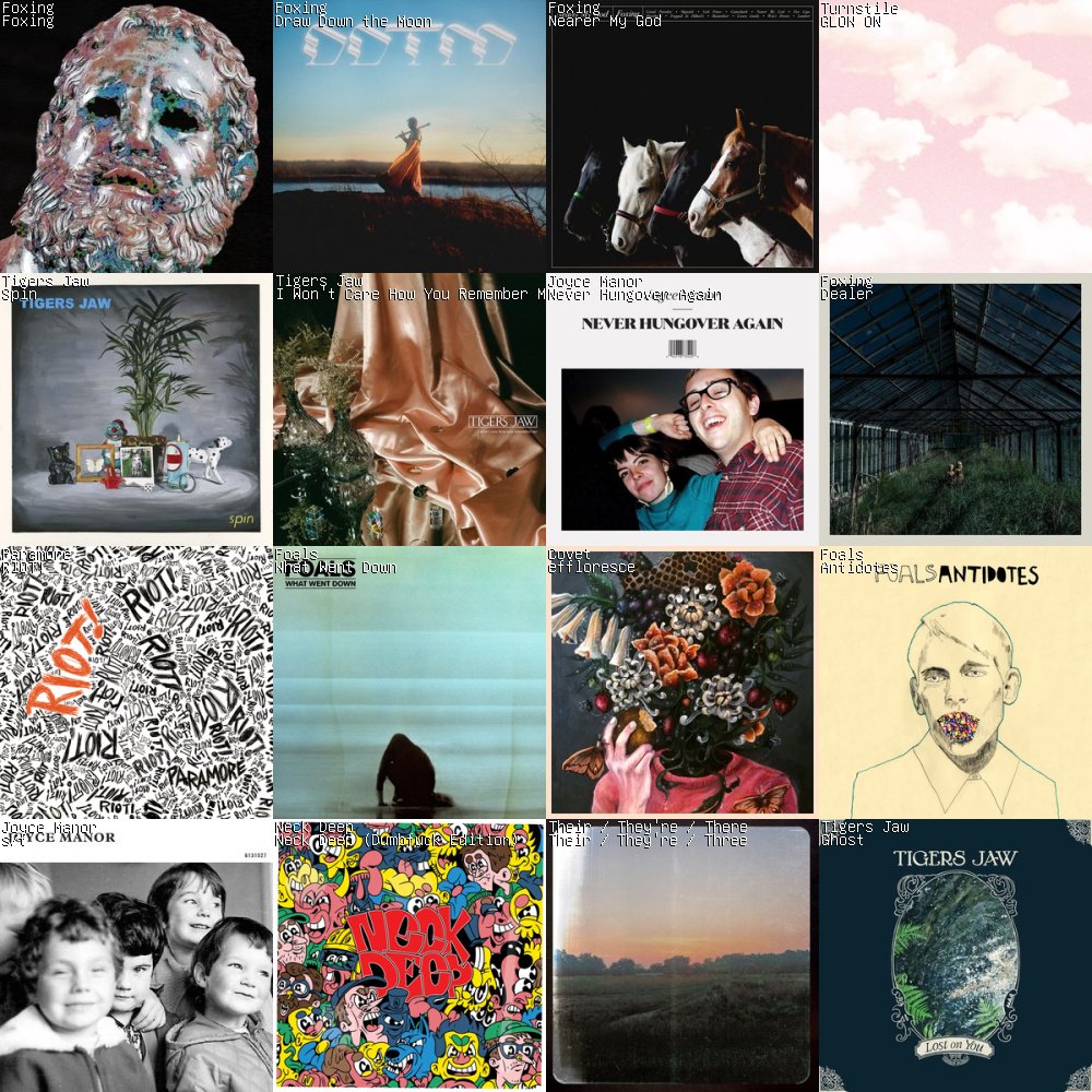 Doomscroll's tweet image. only a 4x4 for the first full week of the year cus I was traveling