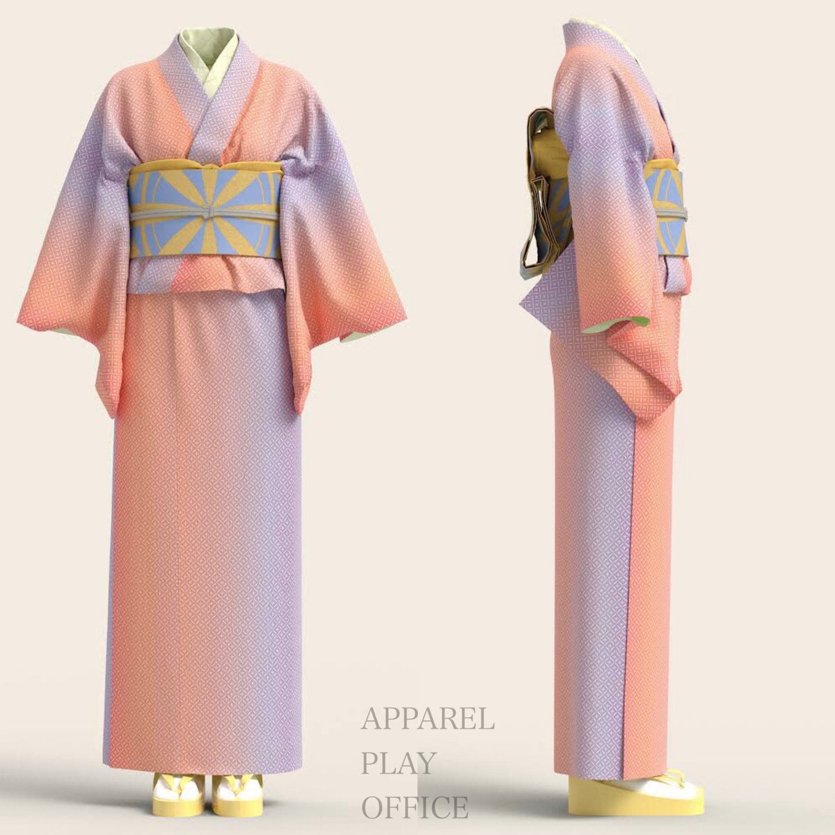playroom_mg's tweet photo. 1月っぽいモノ
#数年前に作ったやつ
#制作動画
#3Dモデリング #パタンナー #アパレル3dモデリング #kimono3D #着物 #Japaneseculture #3DCG #Virtualfashion #CLO #APEXFiz #digitalfashion #バーチャルファッション #デジタルファッション #バーチャルサンプル https://t.co/zMHkXXdOhx