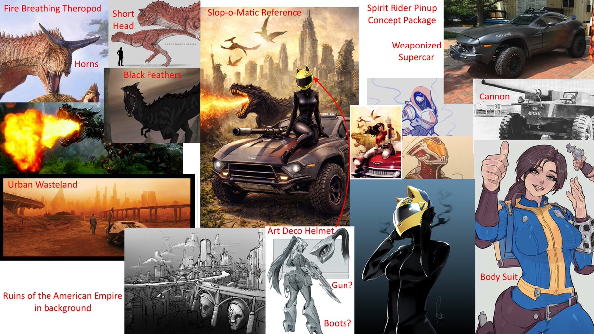 Okay, I now have a proper concept package for the next pinup. Gonna be quite a bit more complicated than last time but I think it will be worth it.