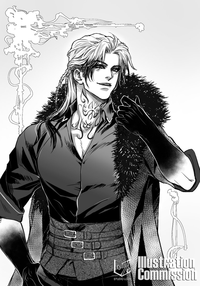 StudioLoze's tweet image. Commission B&amp;amp;W ✍️จากนักวาดคนเดิมค่ะ เช่นเดิมค่ะ หากสนใจจ้าง Commission ทั้ง Personal หรือ Comercal สามารถสอบถามทาง DM หรือ E-mail ได้เลยค่า🥰