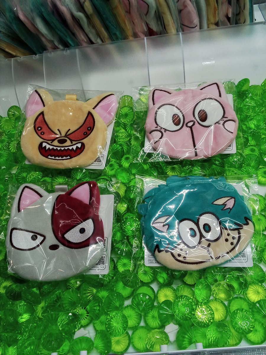 グッズ-ポーチ】僕のヒーローアカデミア アニマルシリーズ 3連ポーチ