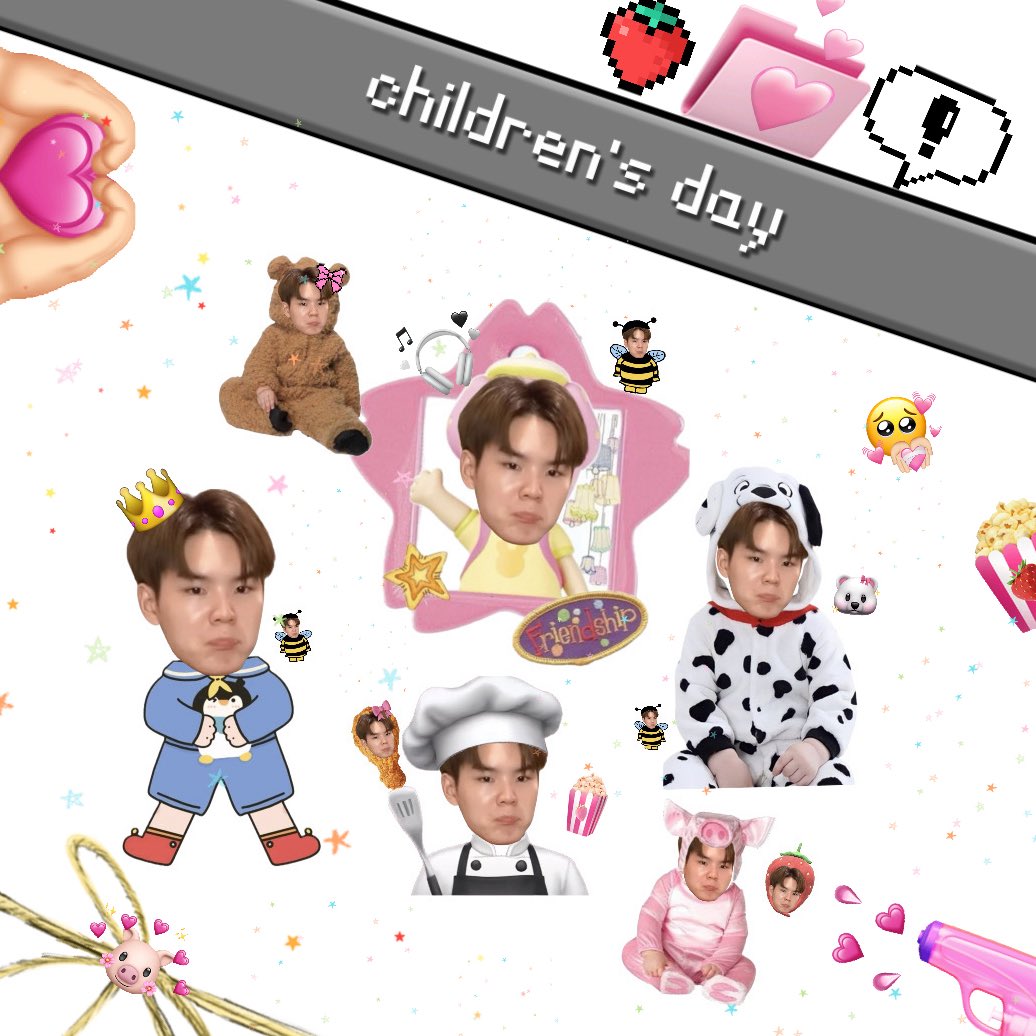 gift__lee's tweet image. happy children's day 🐽🍓

เป็นเด็กดีของปะป๊าหม่าม้าพี่สาวพี่ชาย แล้วก็กินเยอะๆจะได้โตไวๆกันทุกคนน้า☺️🤚🏻
