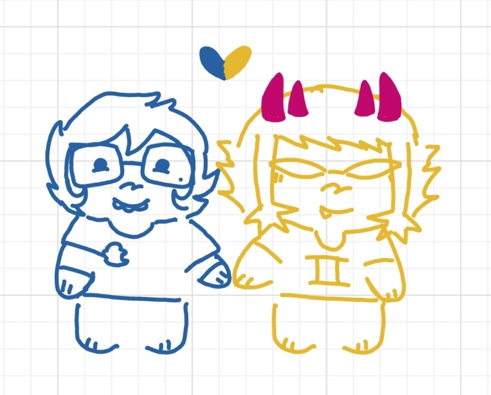 evngelicGrdener's tweet photo. i made ship ones i furrgot to show these
3 of them are just sollux sorry guys i really like kawas sollux my bad
#dualshades #twocute #coolercuddle ummm. do little sol and john have a ship name yet. whatefur it dont matter https://t.co/q83ghG2NA5