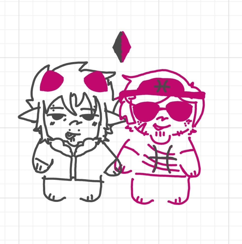 evngelicGrdener's tweet photo. i made ship ones i furrgot to show these
3 of them are just sollux sorry guys i really like kawas sollux my bad
#dualshades #twocute #coolercuddle ummm. do little sol and john have a ship name yet. whatefur it dont matter https://t.co/q83ghG2NA5