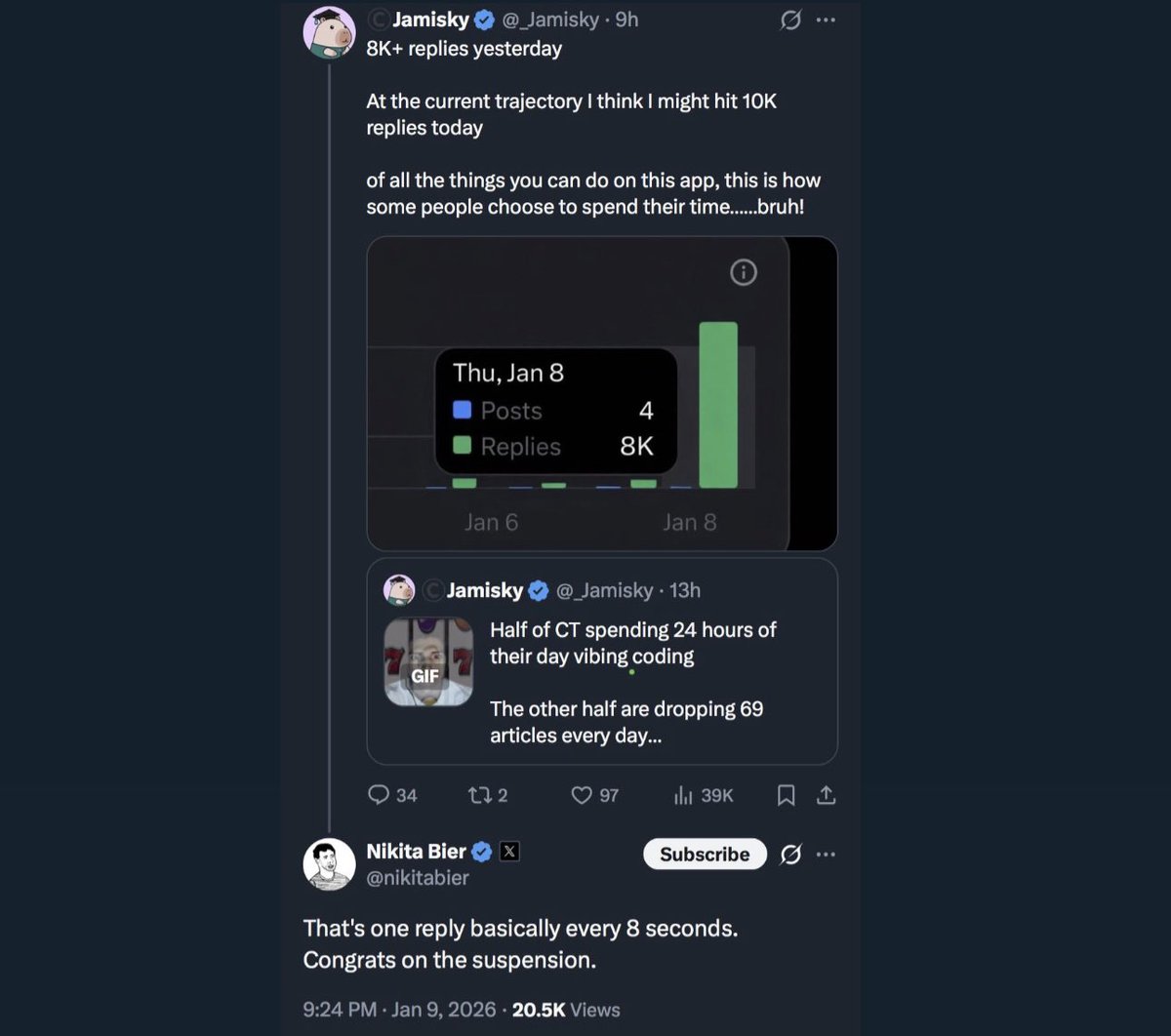 Crypto bros keep stacking Ls 💀