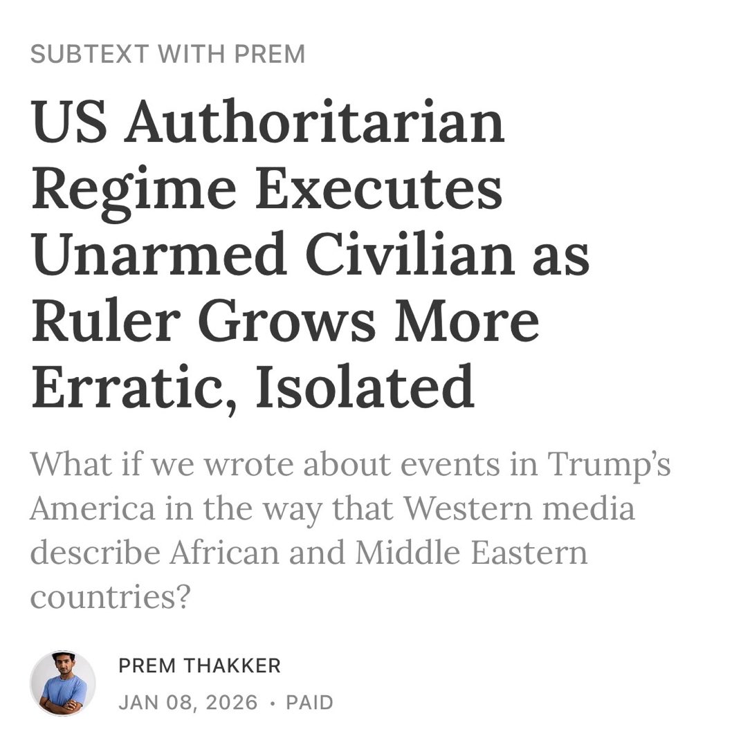 AssalRad's tweet image. What if mainstream media headlines were actually written like this?