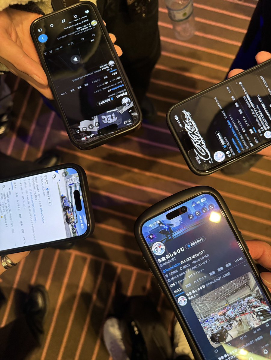 ち金集合
No.14、17、18、19