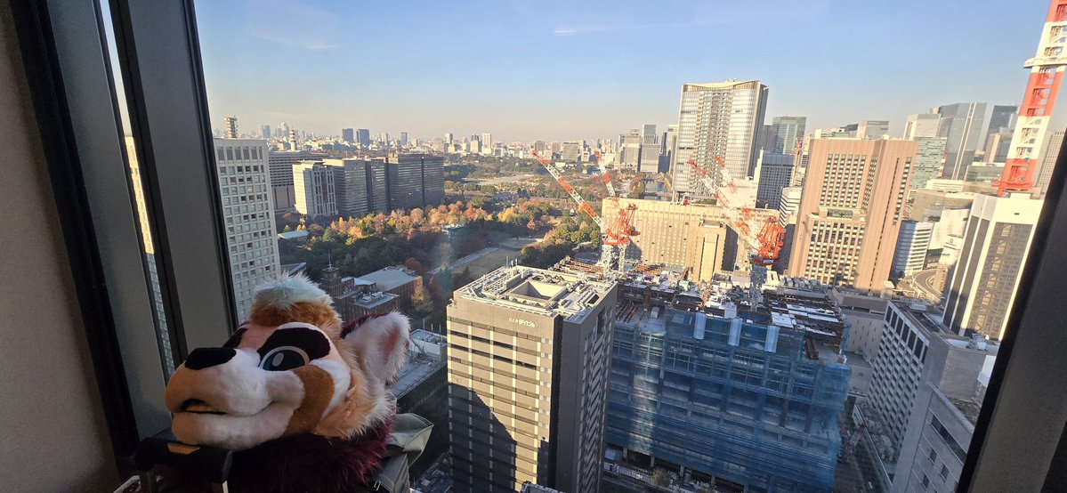 PascalWahhh's tweet image. The blossom hibiya, Tokyo 
#fursuit #furry