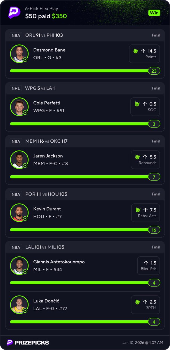 ScriptBetz's tweet image. SWEEEEEEEEP 🔥🔥🔥🔥🚀🚀🚀🚀  
7X ✅
10X ✅
11X   ✅
20X  ✅ 

WE HIT EVERY SINGLE PROP 🎯💸 ALL DISCORD MEMBERS CASHED OUT 

IF YOU STILL HAVEN’T JOINED STAY BROKE FOREVER ‼️ ONE SLIP COULD HAVE PAID YOUR YEARLY MEMBERSHIP 🤑 

WEEKLY GIVEAWAYS EVERY FRIDAY!!! I LOVE AND TAKE…