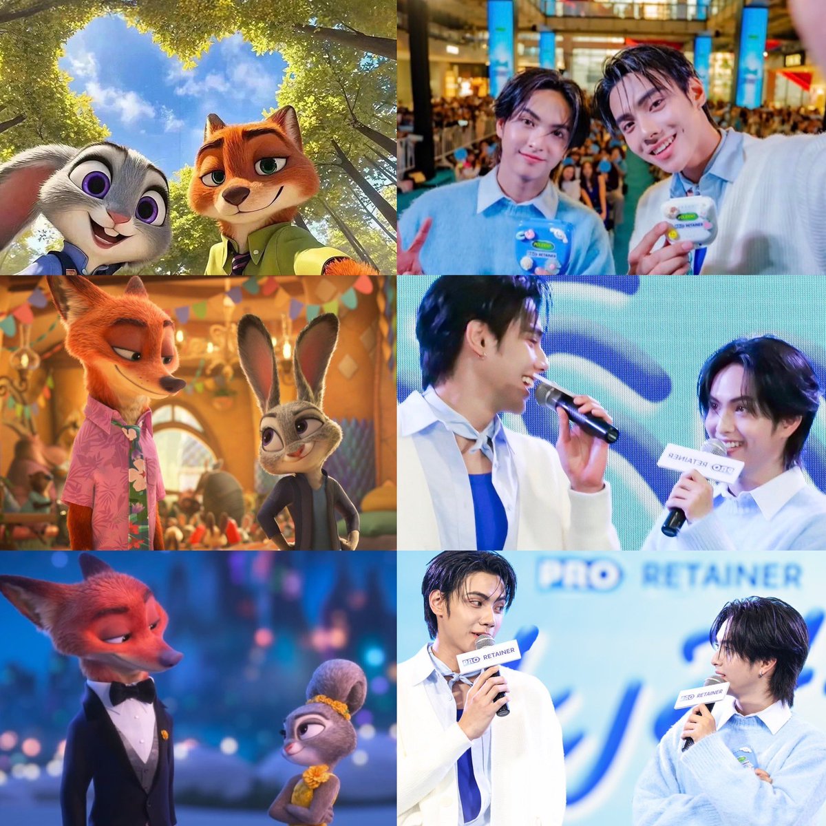 Twentynine298's tweet image. ภีมเป้อเหมือนนิคจูดี้เลยย 😍