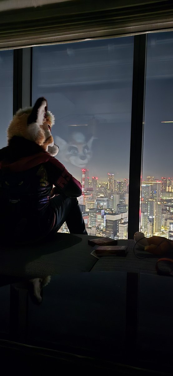 PascalWahhh's tweet image. What do ya think he's thinking? 
Late #FursuitFriday #fursuit #furry