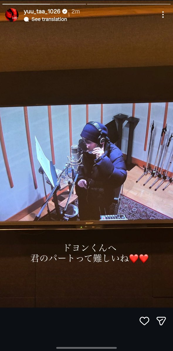 truebluemooon's tweet image. ยูตะมาอัพสตอรี่ละบอกว่า ถึงโดยองคุงนะ พาร์ทของนายยากนะเนี่ย 5555555555 😭😭😭😭