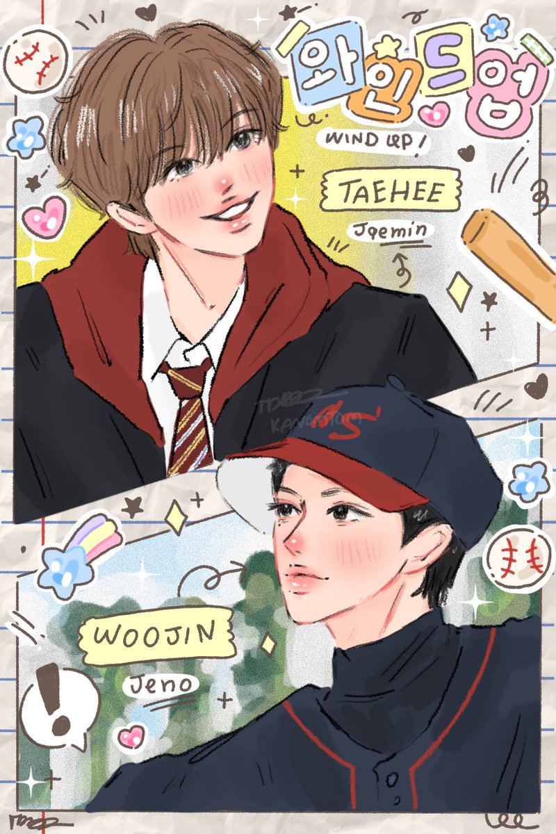 kanomtom09's tweet image. 🐰⚾️🐶📚

#와인드업 #WINDUP
#JENO #JAEMIN