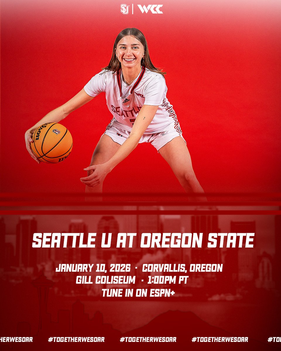 seattleu_wbb's tweet image. Some PNW Action📸

🆚: Oregon State
📍: Gill Coliseum
⏰: 1:00 PM
📺: ESPN+
💻: bit.ly/49hKdXe
📊: bit.ly/4jSp4GZ

#TogetherWeSoar