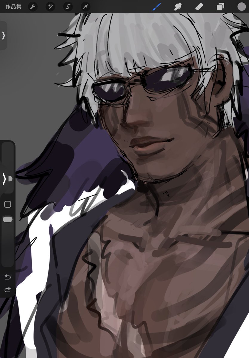 YOUXIANZI's tweet image. im trying to paint him – what a considerate person he is