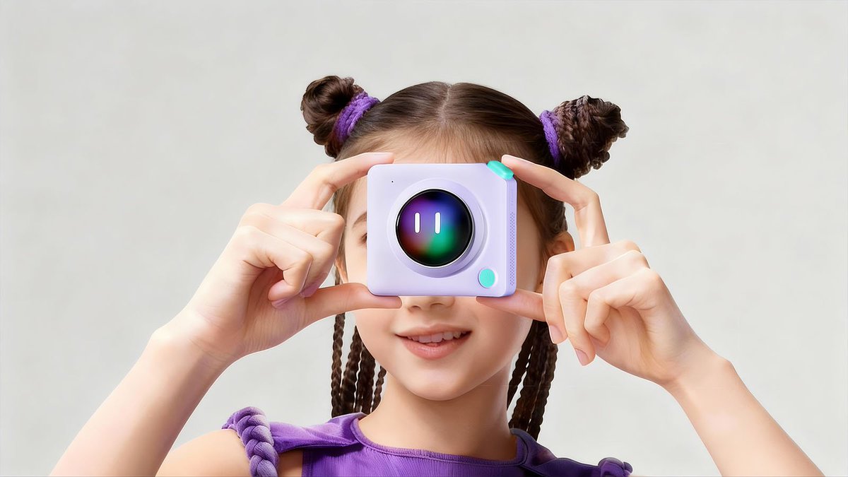 This portable AI robot has a built-in camera and multimodal AI to perceive objects, places, and moments.

Claims to help children interact naturally with the surroundings and learn things.

#CES2026