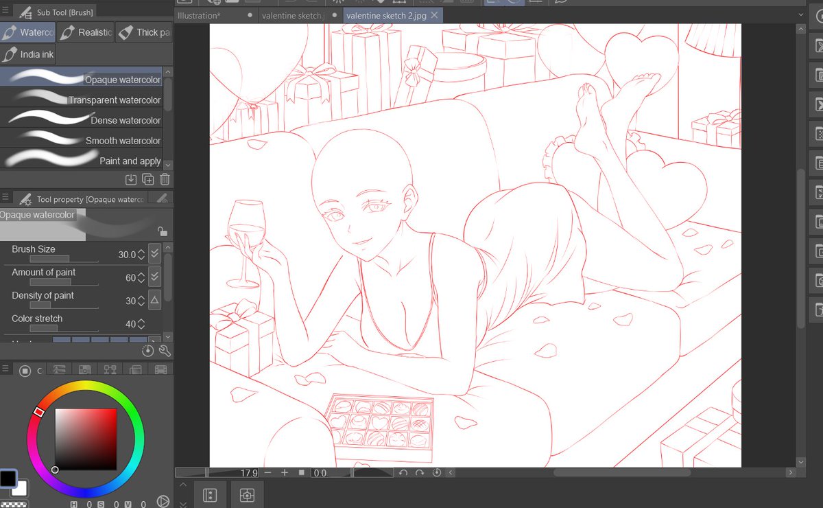 Working on a Valentine YCH 💗
Can’t wait to finish this one ✨

#wip #ValentinesDay #ARTRECCSOC