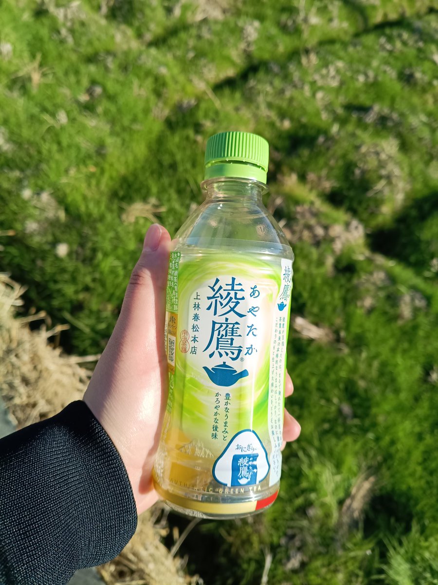 NISE_PROJECT's tweet photo. 天気が良かったのでお散歩しました！
今日のお供は綾鷹🍃 https://t.co/gqLce3BwWl