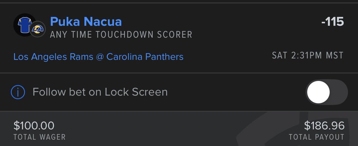 Definitely can see Puka scoring 🤝🔥 

#GamblingX