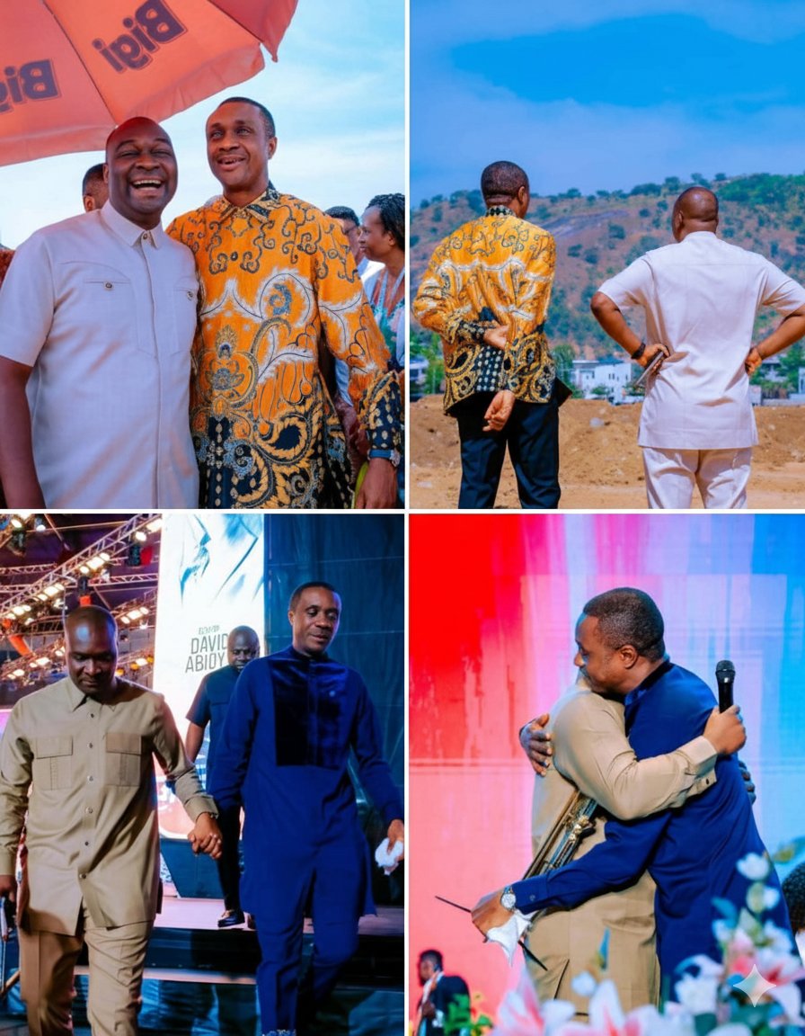 TevinMacharia's tweet image. Every time I come across a picture of Pastor Nathaniel Bassey and Apostle Joshua Selman, I just find myself smiling for no reason.
If you still think true friendship no longer exists, you really need to listen to what Pastor Nathaniel Bassey once said about his friendship with…