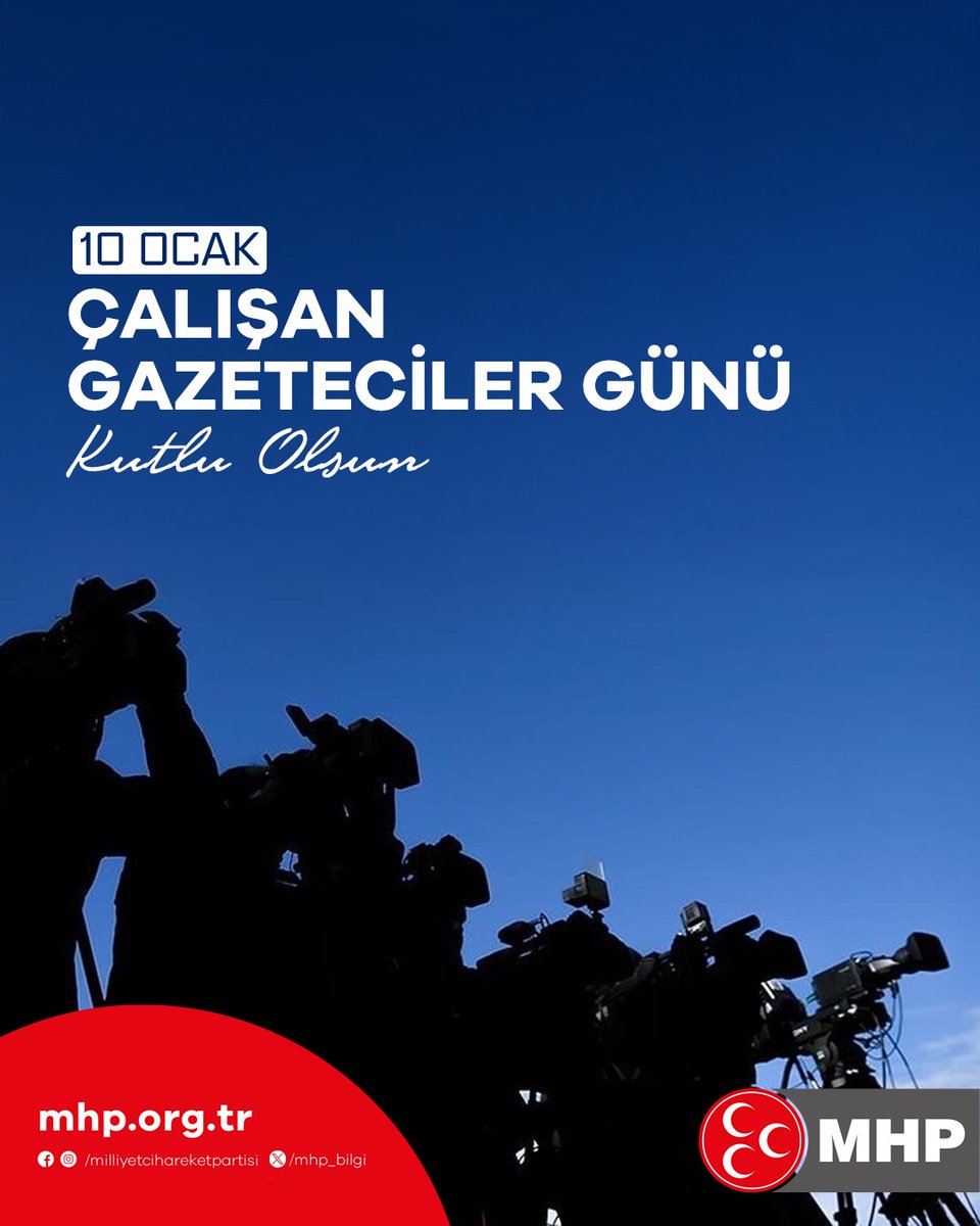 #10OcakÇalışanGazetecilerGünü Kutlu Olsun