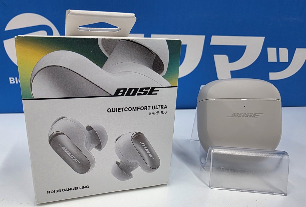 極上の音と静けさが、ここに。 🎧Bose QuietComfort Ultra Earbuds