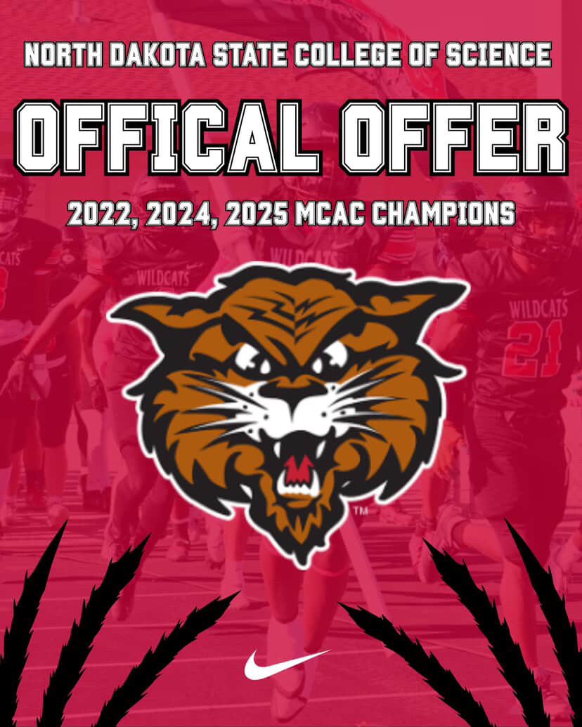 JorgeD1kicker's tweet image. After a great conversation with @coachaliphl , I am blessed to receive my 3rd offer from North Dakota state college of science‼️
#AGTG #ThankGod ✝️

@CoachMackMartin @CoachRay33823 @CoachBoults @CoachNovinger