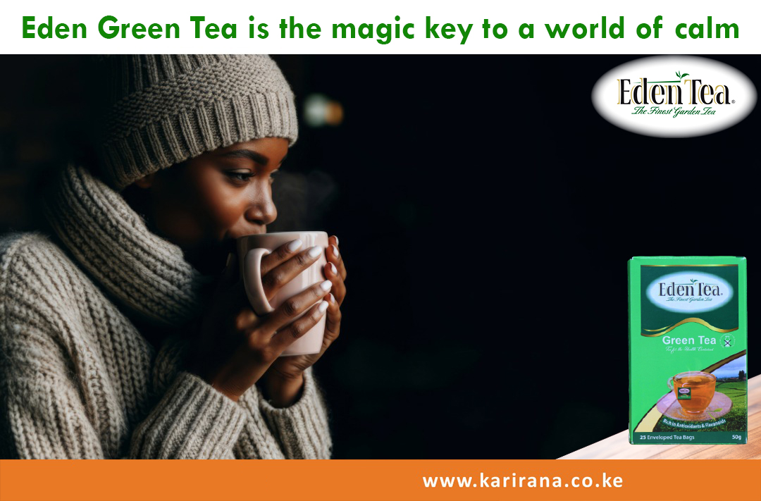 Eden Green Tea is the magic key to a world of calm.
#TheFinestGardenTea