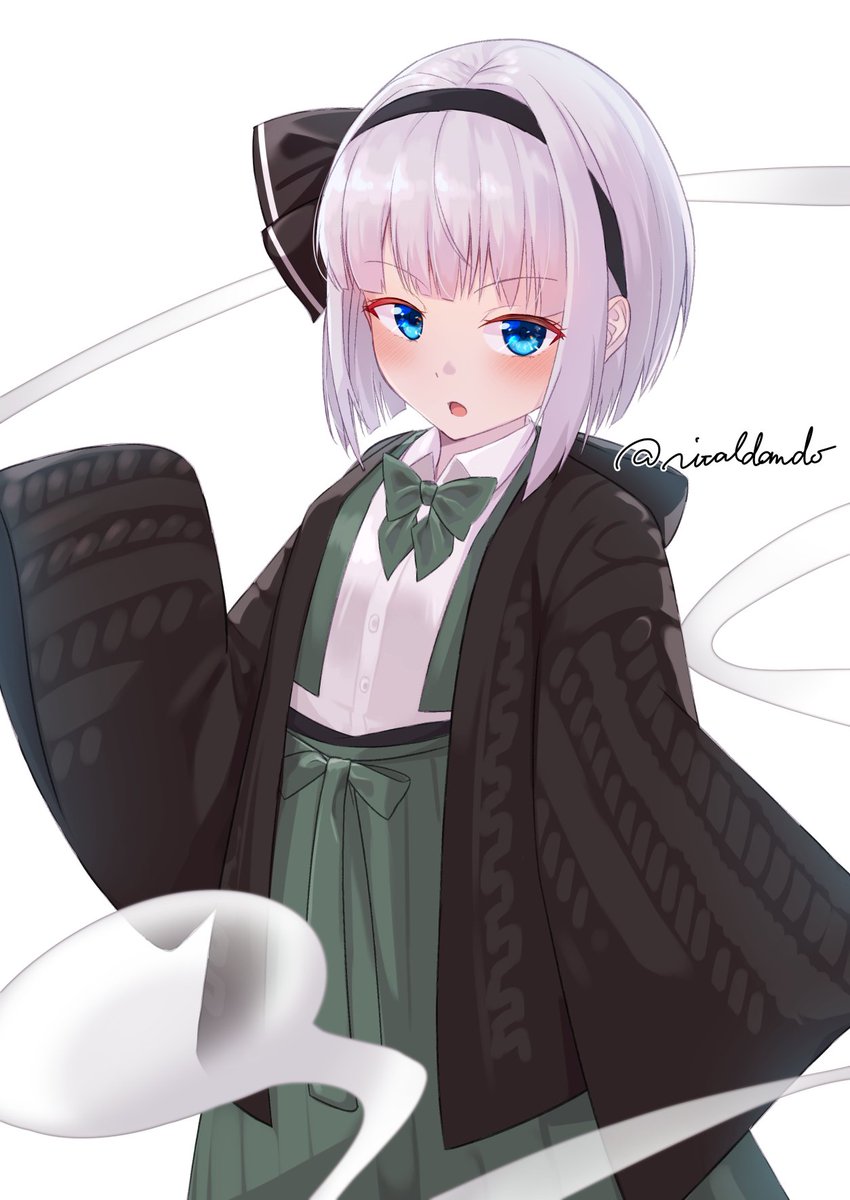 袴セーター妖夢ちゃん習作
#東方Project 
#魂魄妖夢