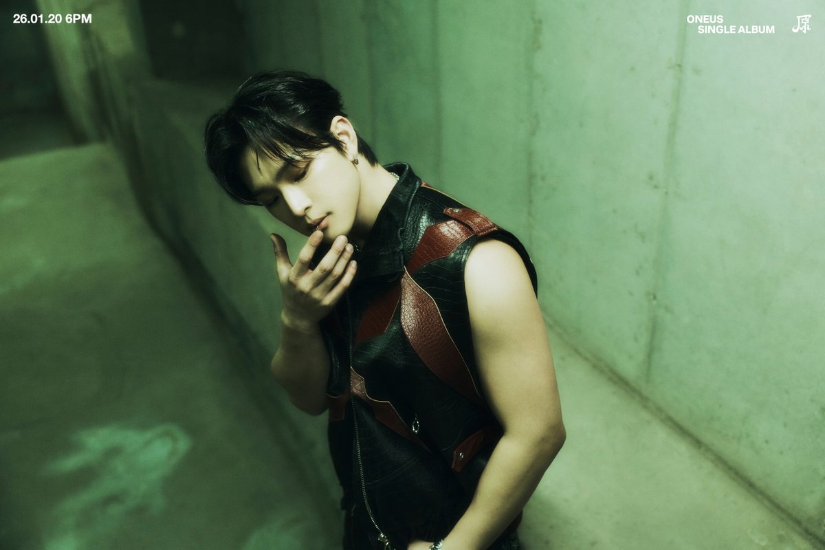 official_ONEUS's tweet image. [#원어스]

SINGLE ALBUM [原] 

🎇 SOLO CONCEPT PHOTO #2 🎇
🔥 LEE DO 🔥

2026.01.20 6PM (KST) RELEASE✔

#ONEUS #原 #Grenade 
#이도 #LEEDO