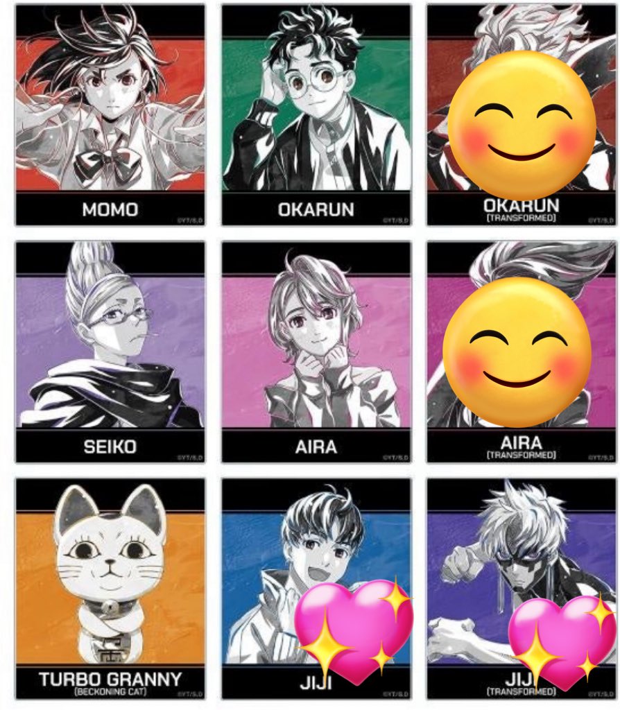 ダンダダン Ani-Art ブロマイド アクリルカード 缶バッジ 譲：オカルン