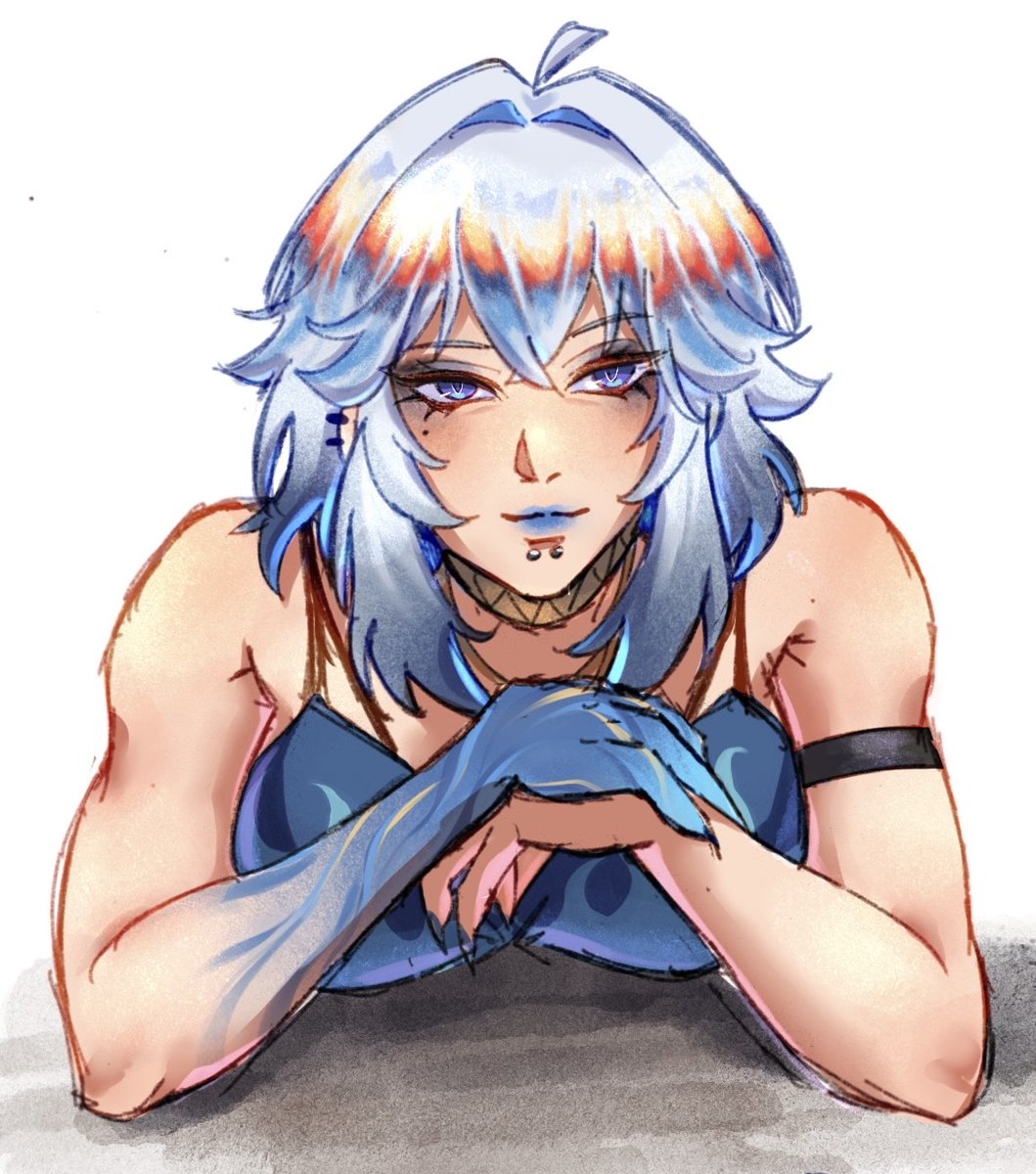 Galbrena headcanon :3
Thought it would be cool to give a little go at redesigning her

#WutheringWaves #WuWa #Galbrena #wuwatwt
