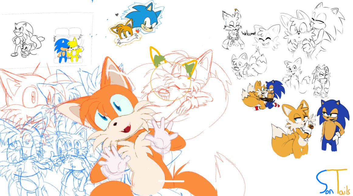 gadgetguy1992's tweet image. Thank you @sontailsstuff, for setting up this collab Magma drawing event on the server.

Several members tuned in and joined in drawing.

I personally can't wait to do another one in the near future.

#sontails