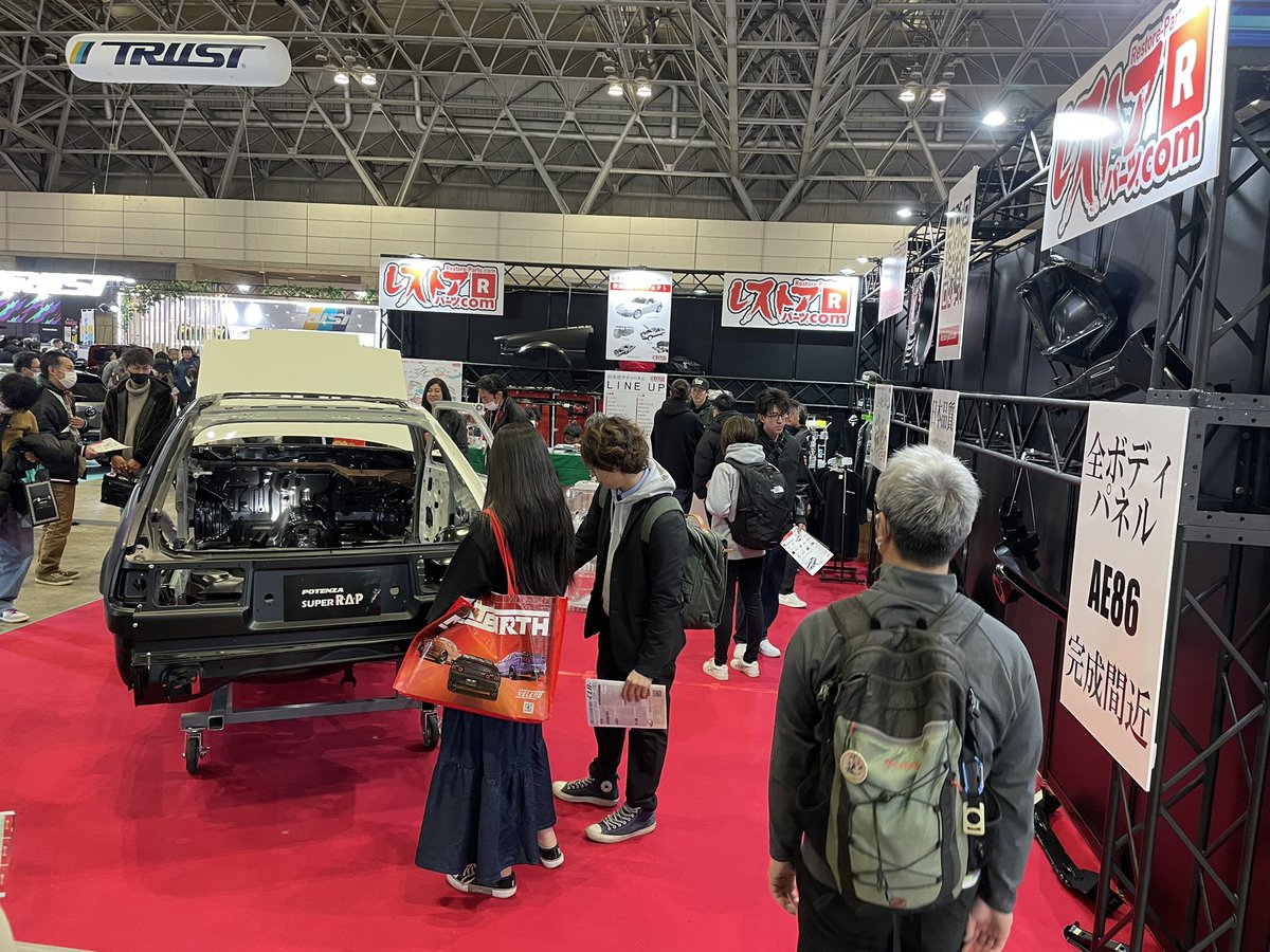 AE86フロアパネル ついにコンプリート！！ #TAS2026 #レストアパーツ