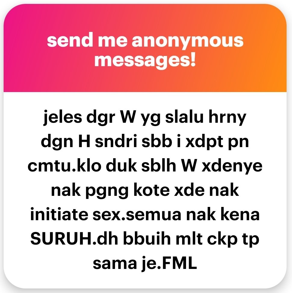 cahyamatha's tweet photo. Tak salah u yg initiate, bro. Wife pin baju pun dia nak fikir. Tak payah fikir W laki lain..u touch² cuddle la dgn wife u. Fokus hal katil u dulu. Susah nak jeles² yg lain https://t.co/0RfY6BOVsD