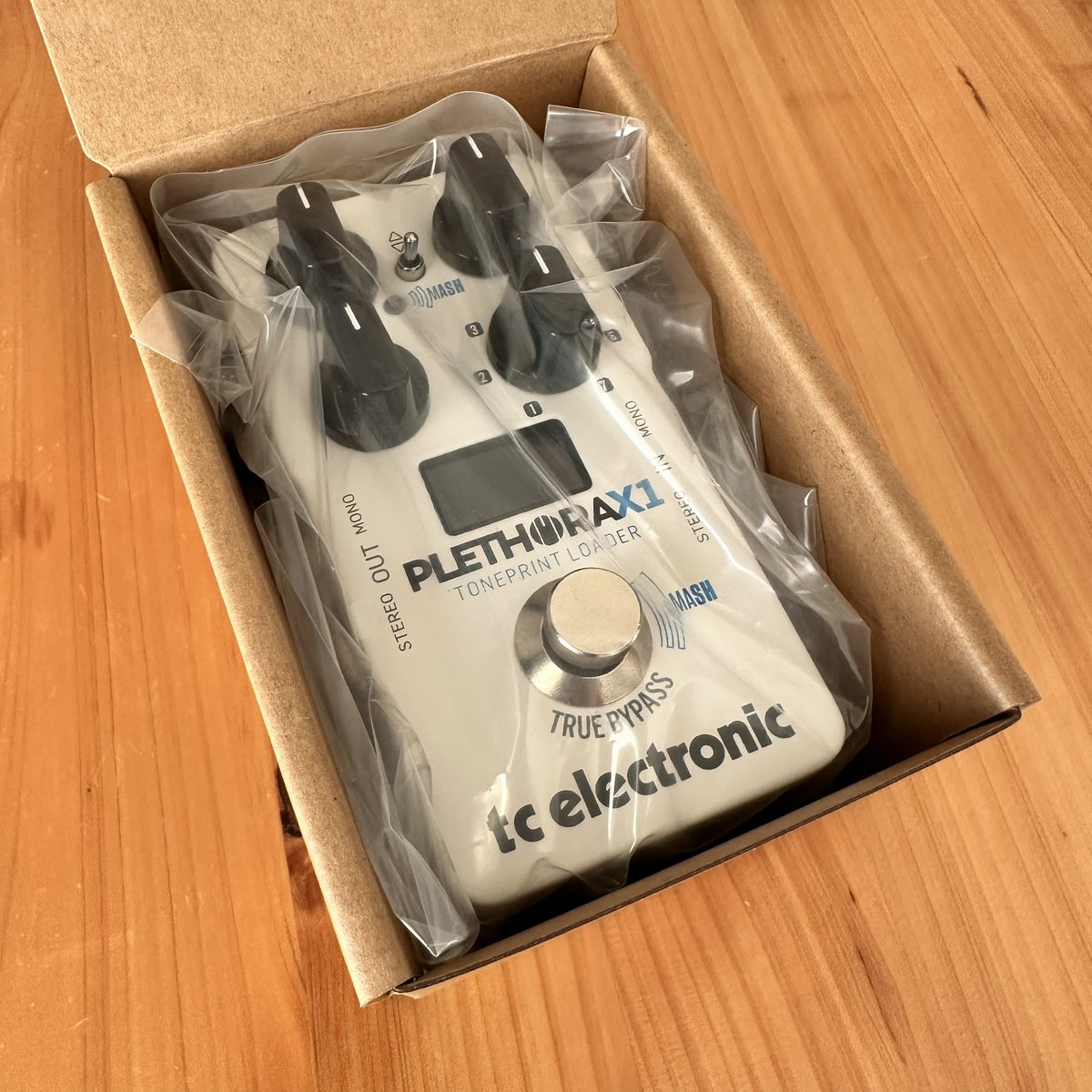 kiyoguitarist's tweet image. MNG!

#tcelectronic #plethorax1