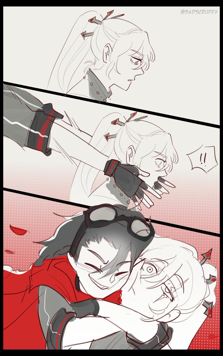 sadscruffy's tweet image. #rwby #RWBYfanart 1/2