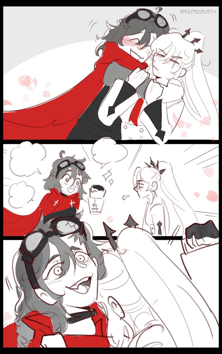 sadscruffy's tweet image. #rwby #RWBYfanart 1/2