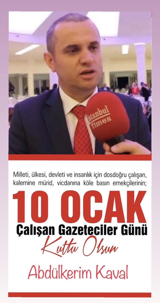 Başta Düzce’mizin gazetecileri olmak üzere, Kamuoyunu bilgilendirmek için doğru haber alma bilinciyle ilkeli şekilde çalışan, kalemini doğru ve haktan yana kullanan tüm basın emekçilerinin Çalışan Gazeteciler Günü’nü tebrik ediyorum.
#calısangazeteciler