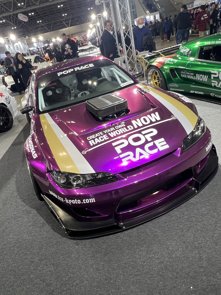 Gao様 太吾さんが作ってたV8のS15。今年のFDJでEcho Gao選手が乗ります。