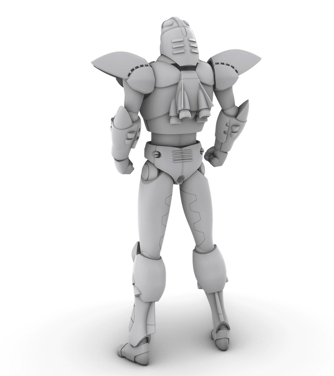 【ワンフェス2026冬 告知】
プラレス3四郎（コミック）
【新作】「エル・ウラカンII」
 当日版権許諾をいただきました！  
 版権元様、誠にありがとうございます🙇‍♂️
・1/2スケール/全長約200mm 
・3D出力キット
 何卒よろしくお願いいたします！
  #ワンフェス2026冬 #wf2026w #牛次郎 #神矢みのる