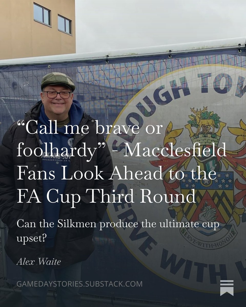Palace begin their FA Cup defence at Macclesfield today in a cracking cup tie.

I spoke to three Macclesfield fans about the season so far, marred by tragedy and managerial upheaval.

Big thanks to <a href="/SilkmenSupTrust/">SilkmenSupportersTrust.</a> for supporting with the interviews.

tinyurl.com/4dnddrwr