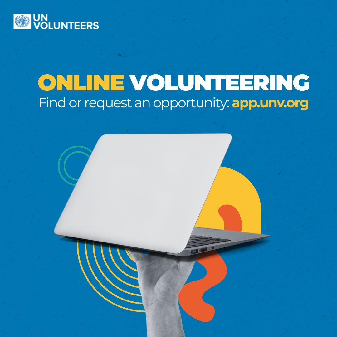 Online volunteering lets you:

👩‍💻 Conduct research
📊 Analyse data
👨‍🎨 Design creative content
👩‍💼 Support project development
✍️ Translate, write, and edit
🧠 Assist with research
…and more.

<a href="/UNVolunteers/">UN Volunteers</a>

Find online volunteering opportunities:
🔗 app.unv.org