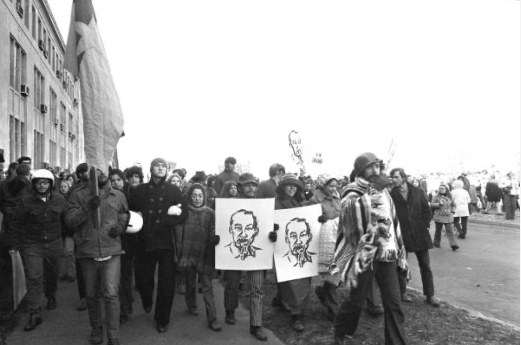 broseph_stalin's tweet image. During the mass protests against the US war in Indochina, in which the United States killed 5 million Vietnamese, Cambodian, and Laotian people, much of the anti-war movement did not plead for peace but openly sided with the Vietnamese liberation struggle. Protesters declared…