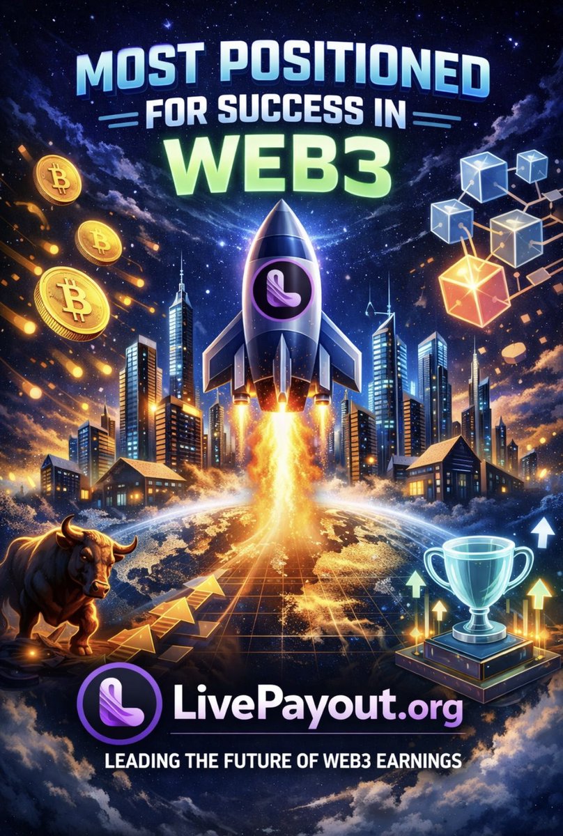 Most Positioned for Success in Web3—<a href="/Livepayout/">Live Payout</a>’s minute‑by‑minute rewards turn any livestream into a cash‑making marathon. 🚀💰One of the most dynamic livestreaming platform I've seen on the Solana Blockchain.

Sign up: livepayout.org

#Solana #LivePayout #Gaming #Web3